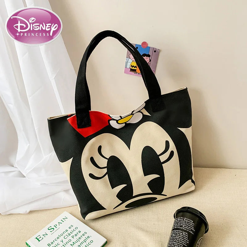 Bolso de lona con diseño de Mickey/Minnie Disney
