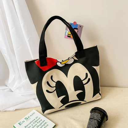 Bolso de lona con diseño de Mickey/Minnie Disney