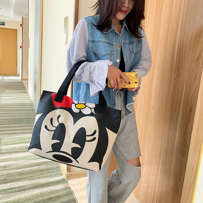 Bolso de lona con diseño de Mickey/Minnie Disney